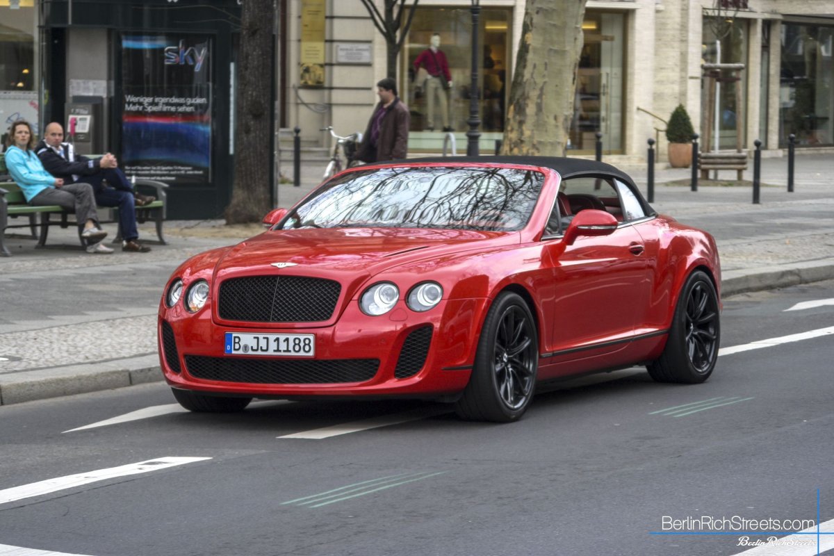 Bentley Continental SuperSports Convertible spotted in Berlin — BerlinRichStreets